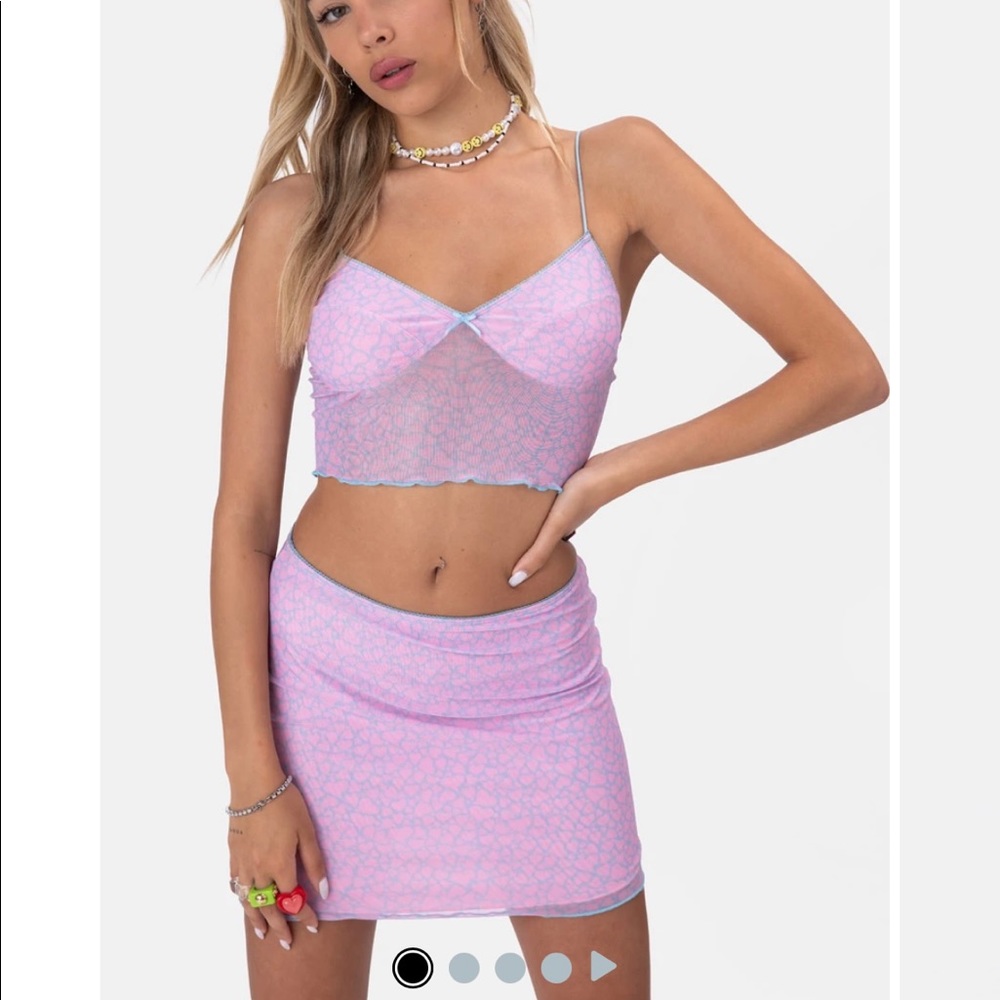 ISO ADIKA MESH SKIRT